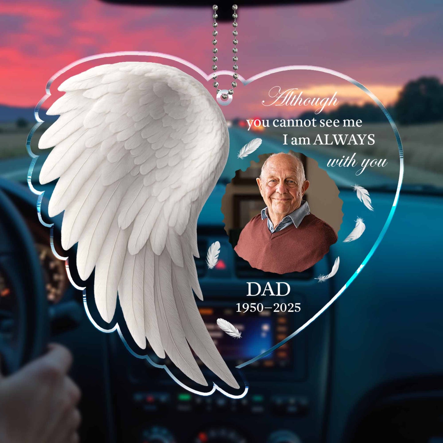 Although You Cannot See Me, Heart With Wings