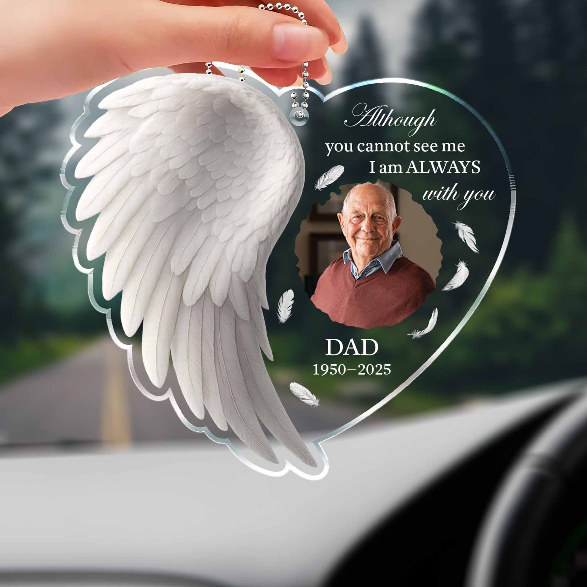 Although You Cannot See Me, Heart With Wings