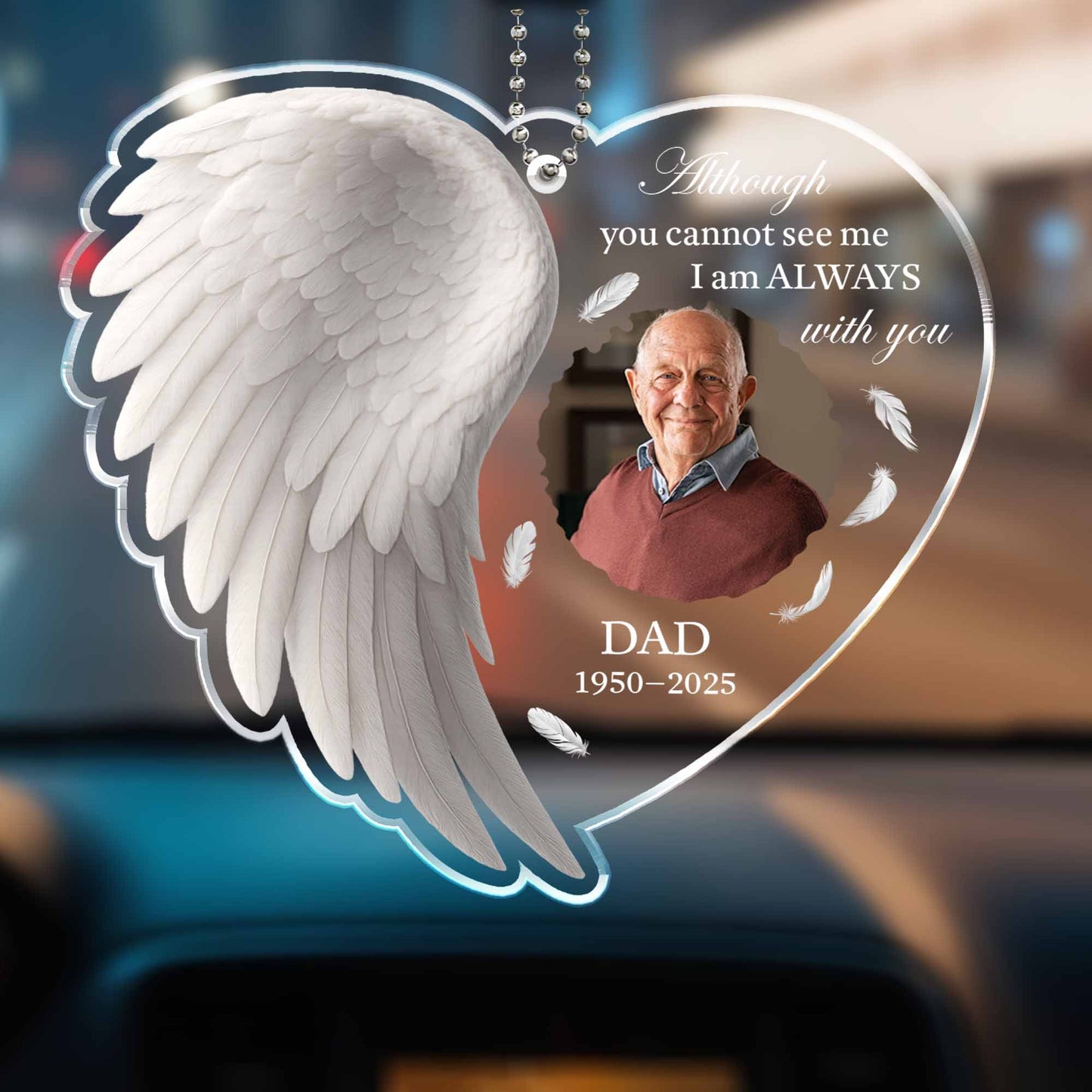 Although You Cannot See Me, Heart With Wings