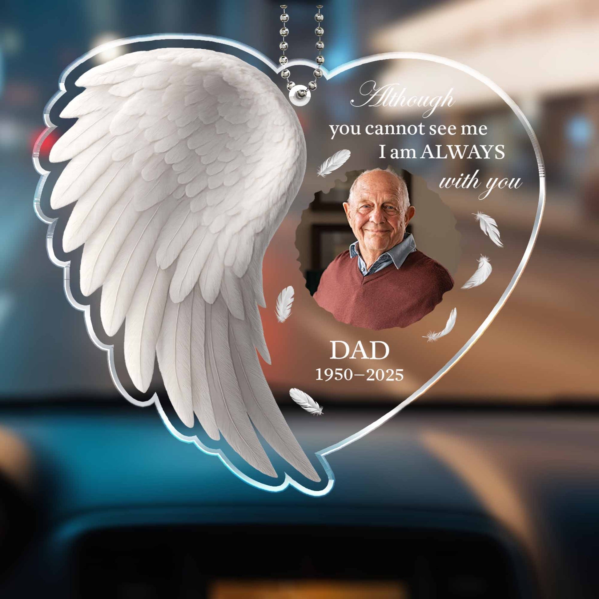 Although You Cannot See Me, Heart With Wings