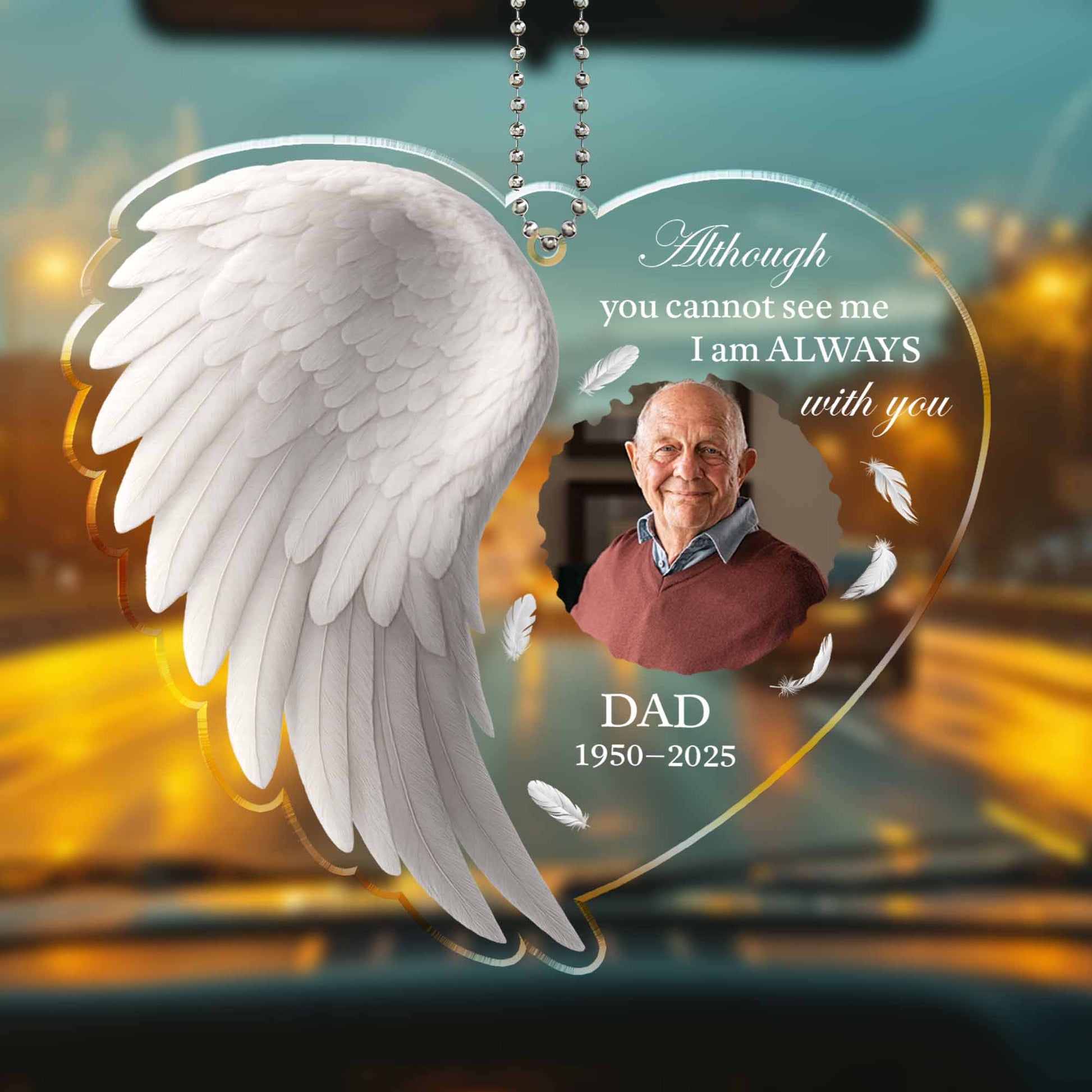 Although You Cannot See Me, Heart With Wings