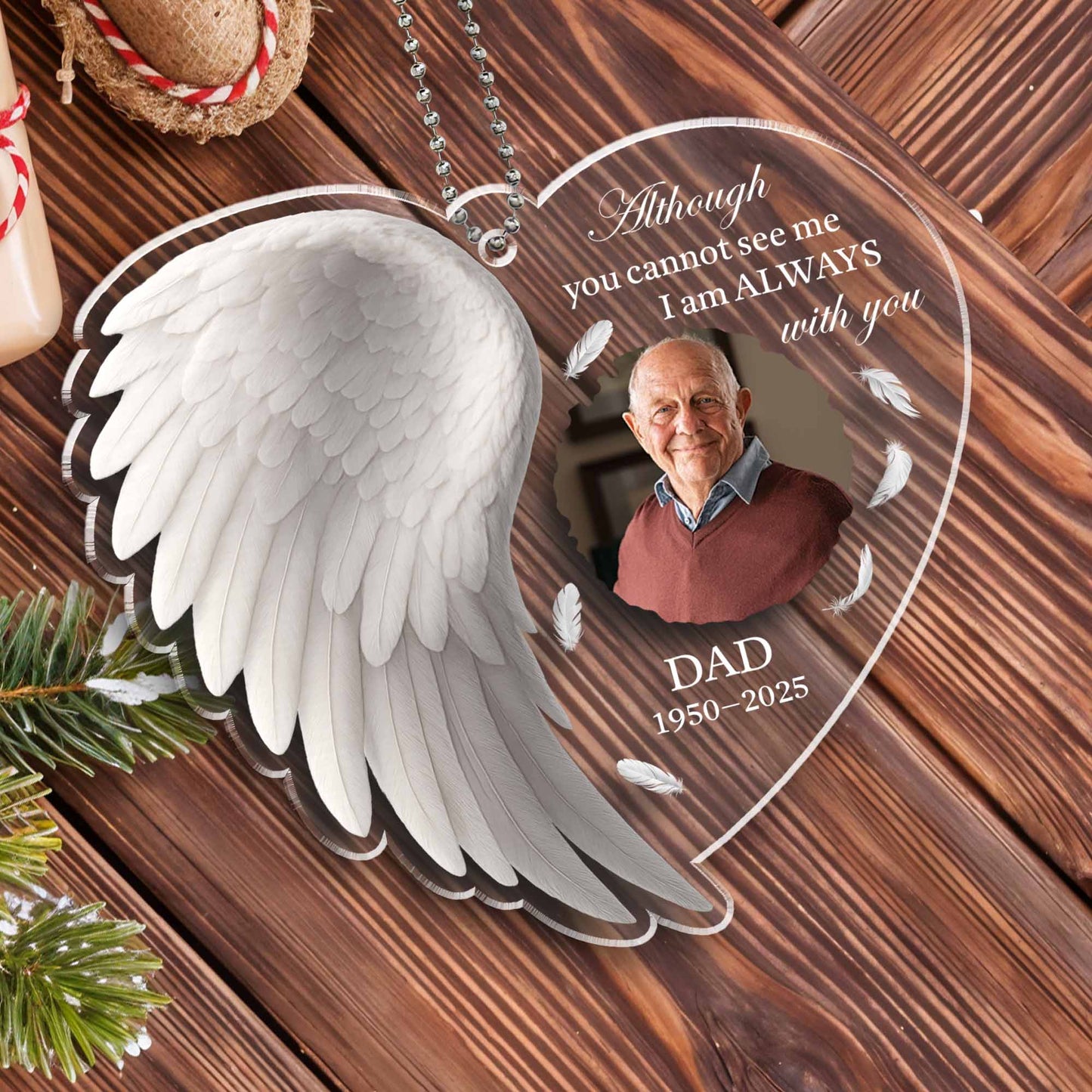 Although You Cannot See Me, Heart With Wings