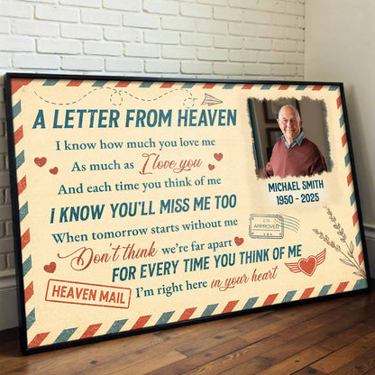 A Letter From Heaven, Hearts And Wings Message