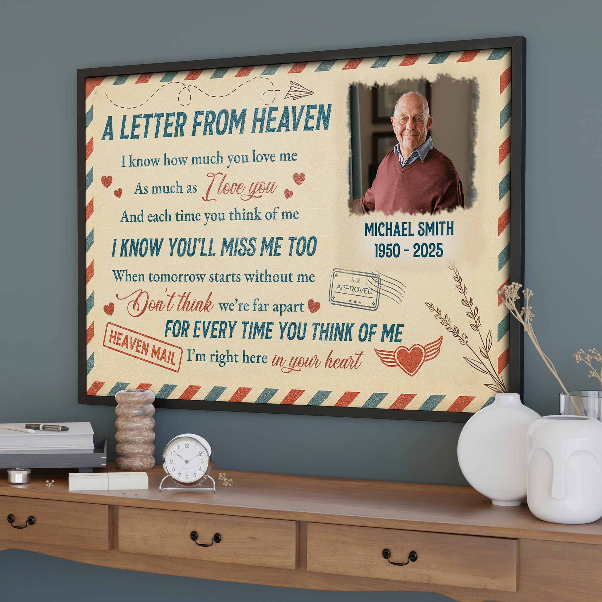 A Letter From Heaven, Hearts And Wings Message