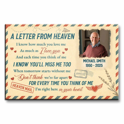 A Letter From Heaven, Hearts And Wings Message