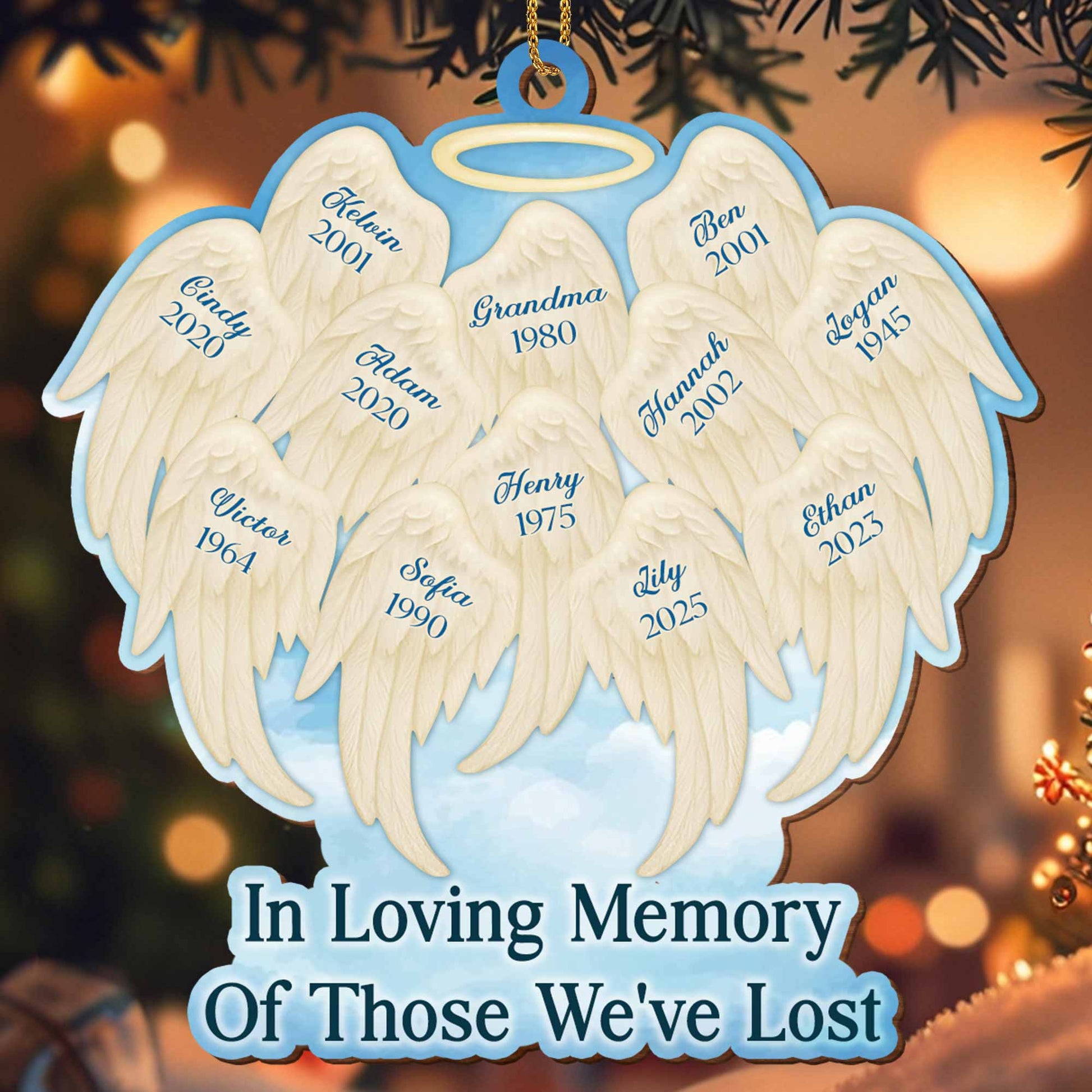 In Loving Memory Of Those We've Lost, Angel Wings