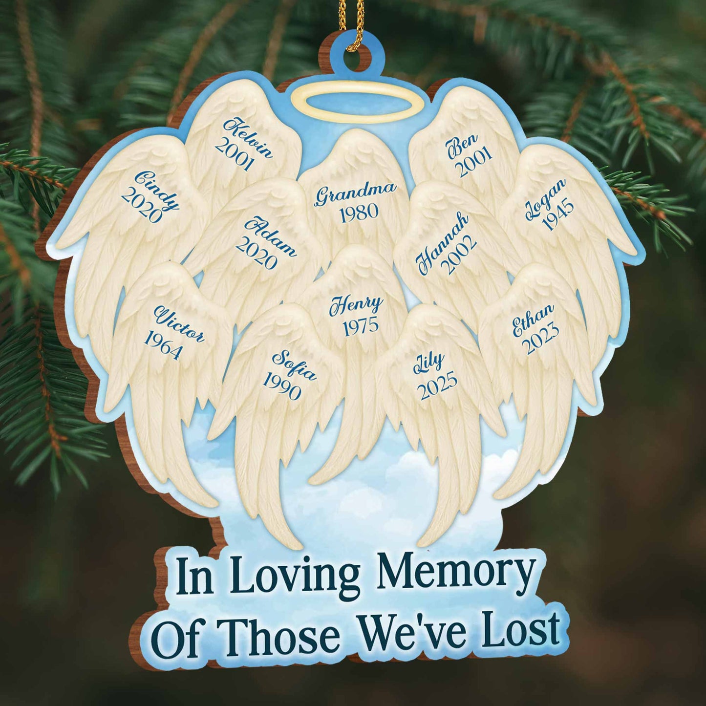 In Loving Memory Of Those We've Lost, Angel Wings