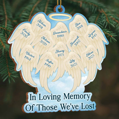 In Loving Memory Of Those We've Lost, Angel Wings