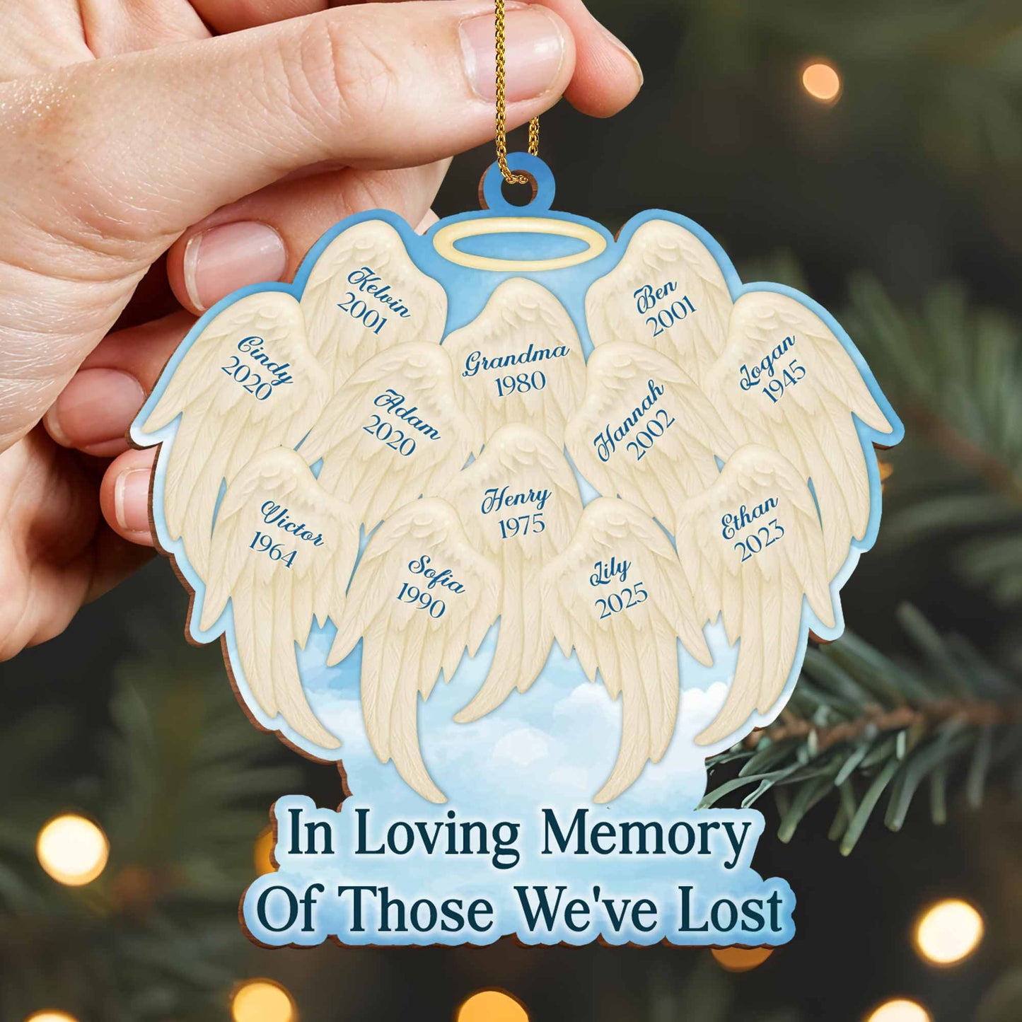 In Loving Memory Of Those We've Lost, Angel Wings