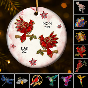 Cherish The Love And Memories With Birds And Flowers