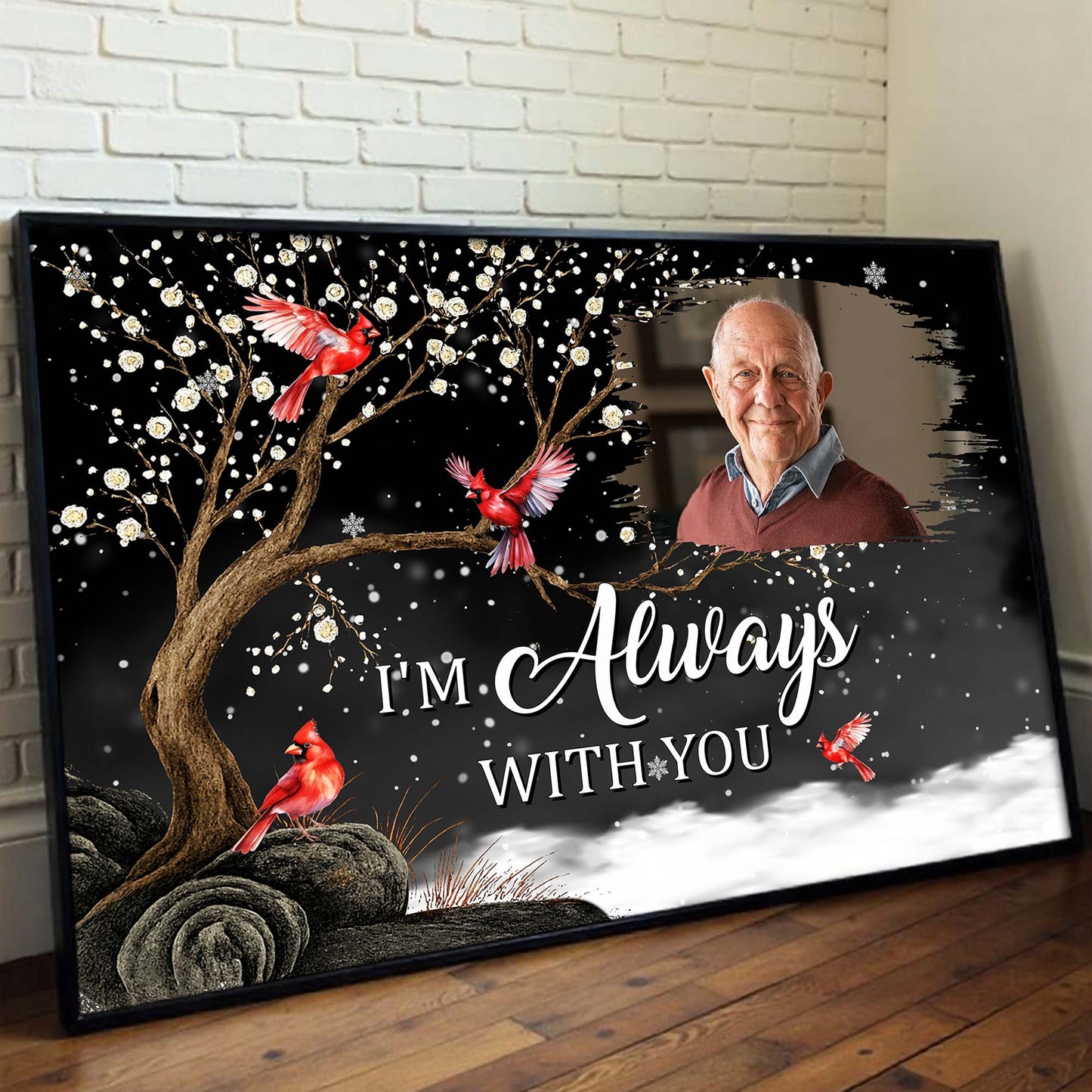 I'm Always With You, Cardinals In Snowy Tree