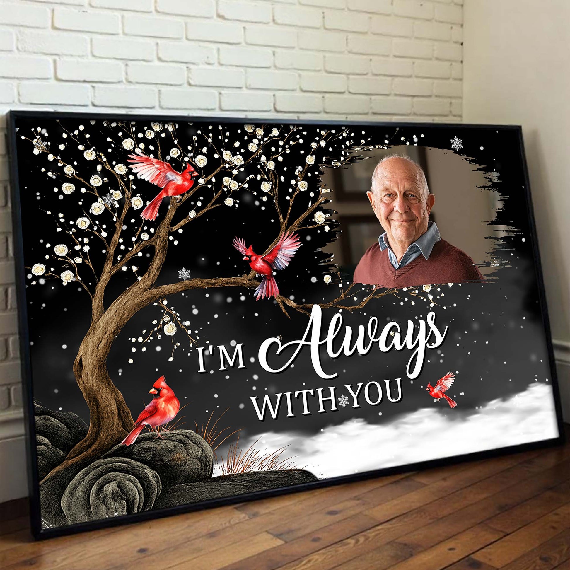 I'm Always With You, Cardinals In Snowy Tree