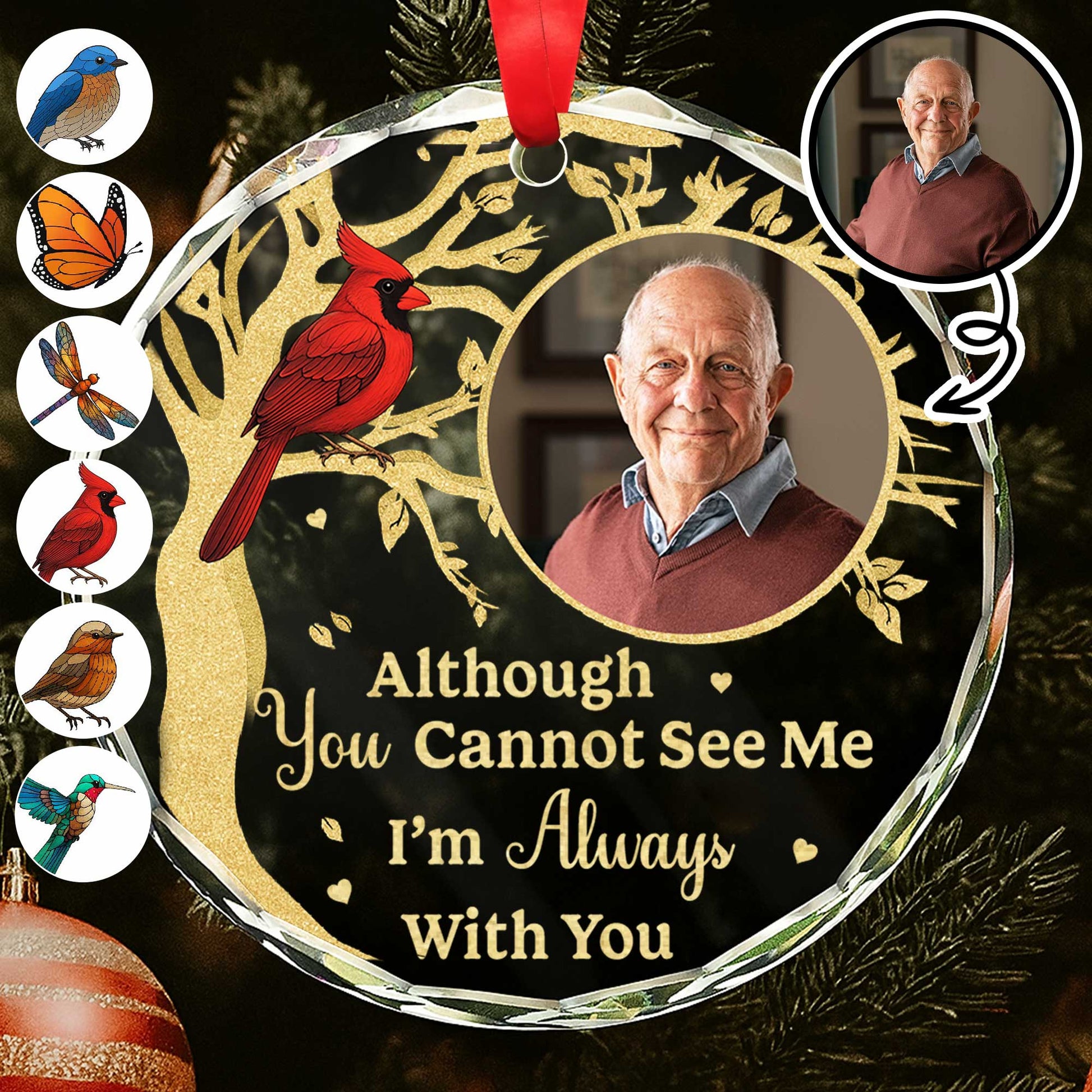 Although You Cannot See Me, I'm Always With You, Cardinal