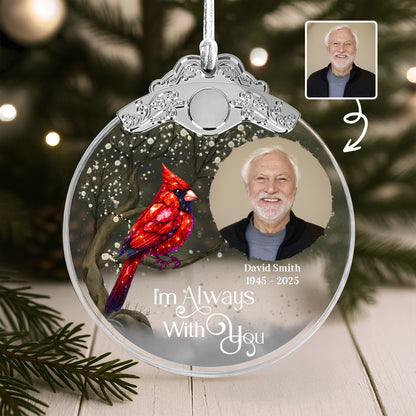 I'm Always With You With Cardinal And Snow