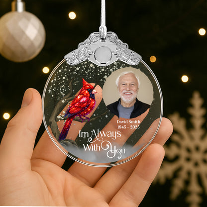 I'm Always With You With Cardinal And Snow