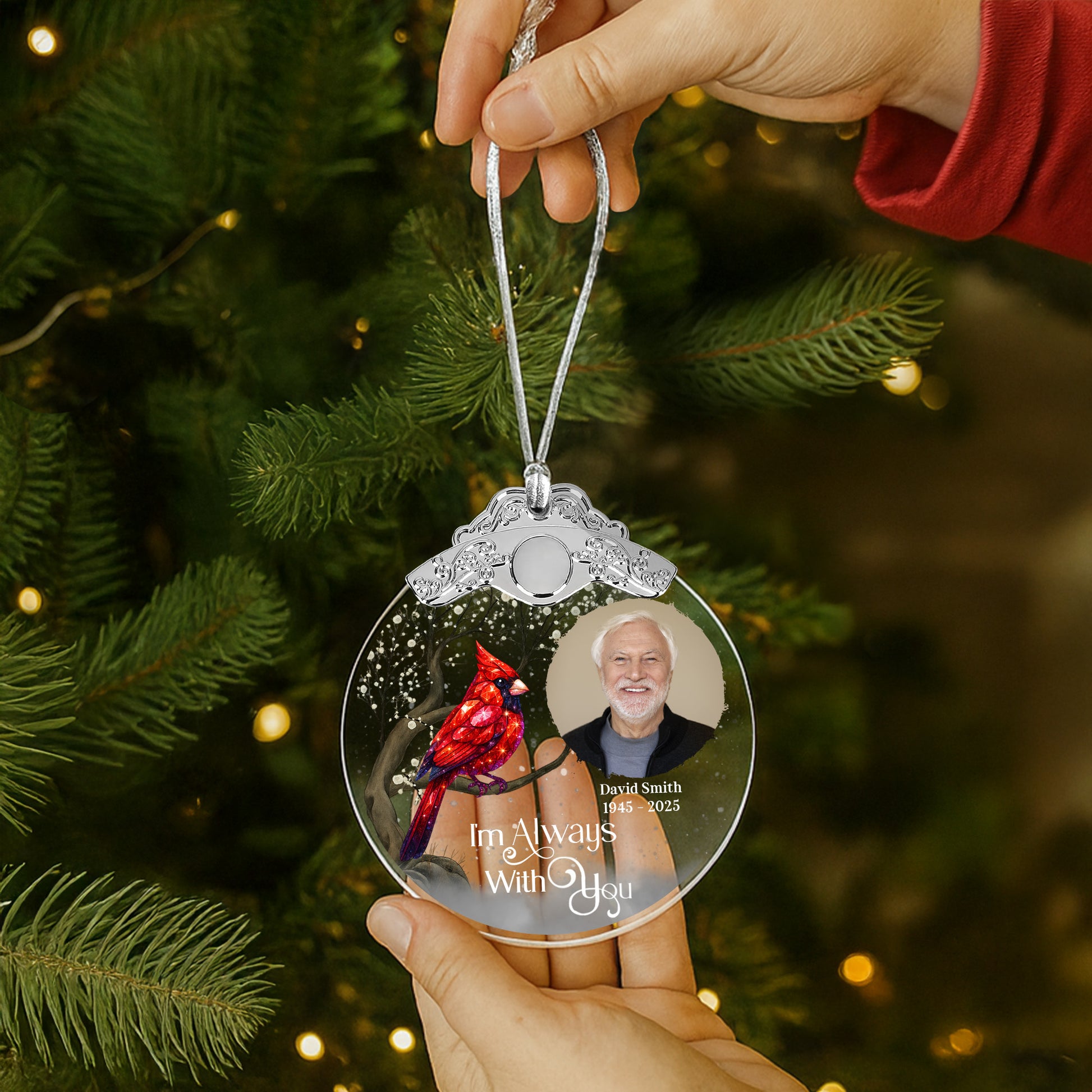 I'm Always With You With Cardinal And Snow