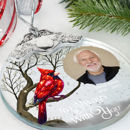 I'm Always With You With Cardinal And Snow