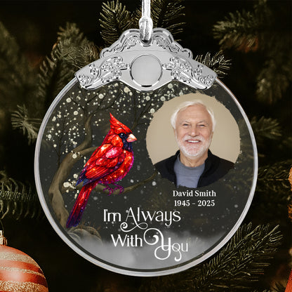 I'm Always With You With Cardinal And Snow