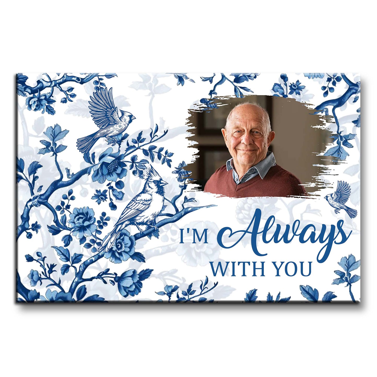 I'm Always With You, Birds And Flowers Design