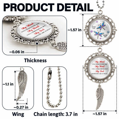 My Mind Still Talks To You, Angel Wing Pendant