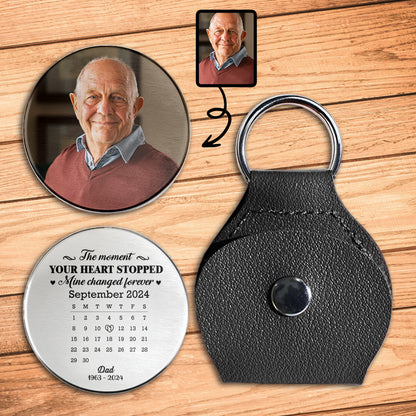 The Moment Your Heart Stopped, Memorial Heart Calendar Design