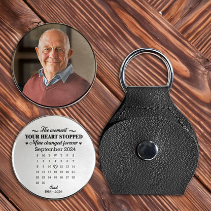 The Moment Your Heart Stopped, Memorial Heart Calendar Design