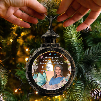 Although You Cannot See Me I Am Always With You, Butterfly And Flowers