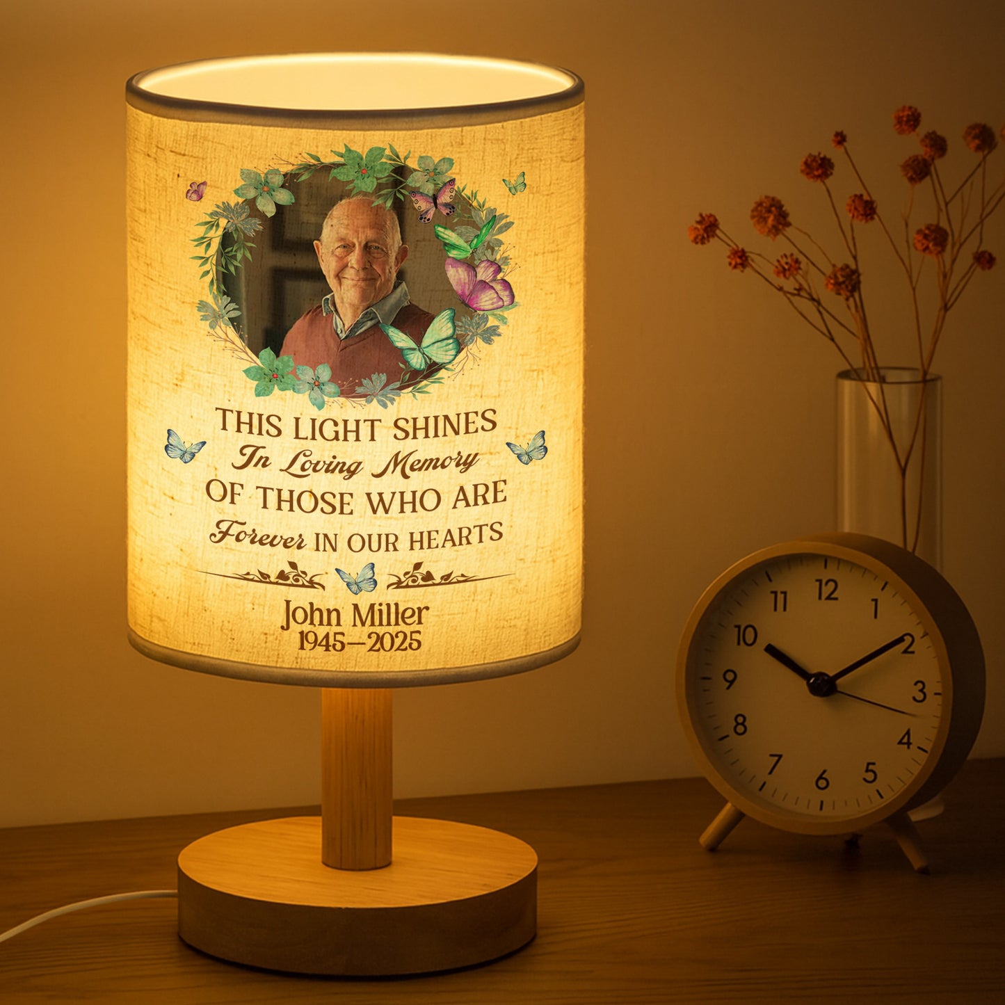 In Loving Memory, Flowers and Butterflies