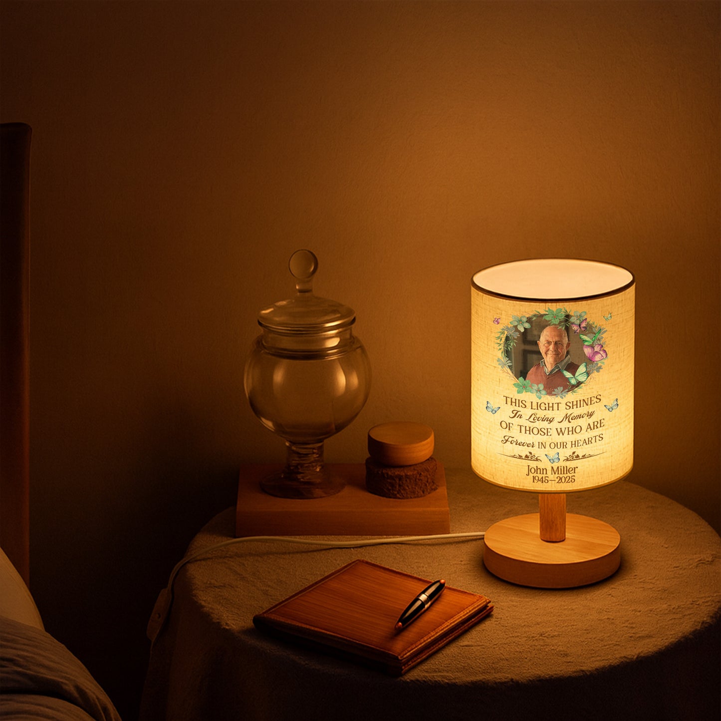 In Loving Memory, Flowers and Butterflies