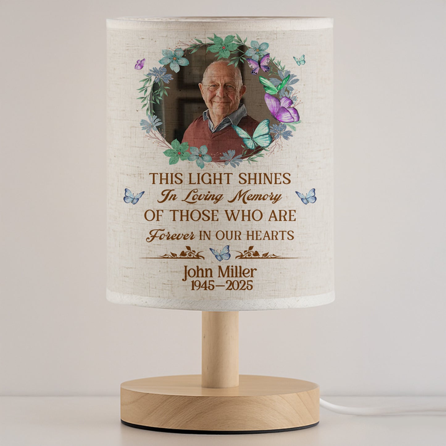 In Loving Memory, Flowers and Butterflies