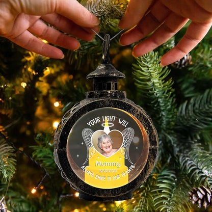 Your Light Will Always Shine, Lantern With Wings and Heart