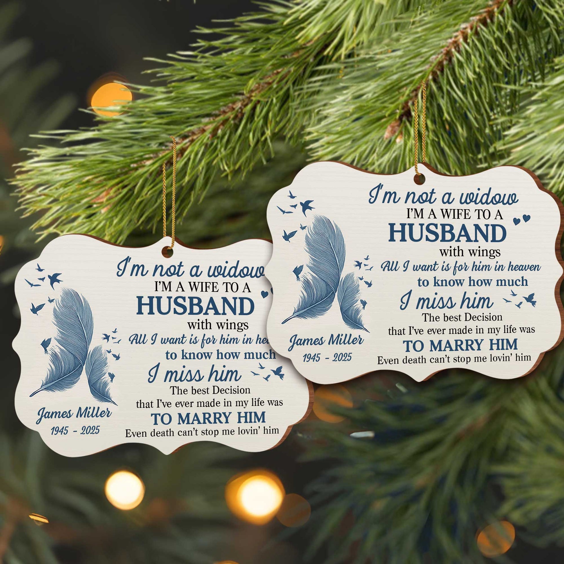 Wife to a Husband with Wings, Feathers and Birds