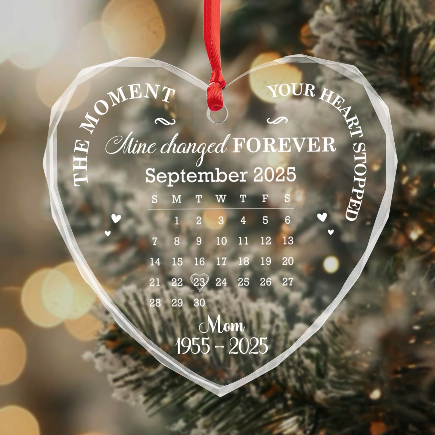 The Moment Your Heart Changed Forever, Heart Memorial