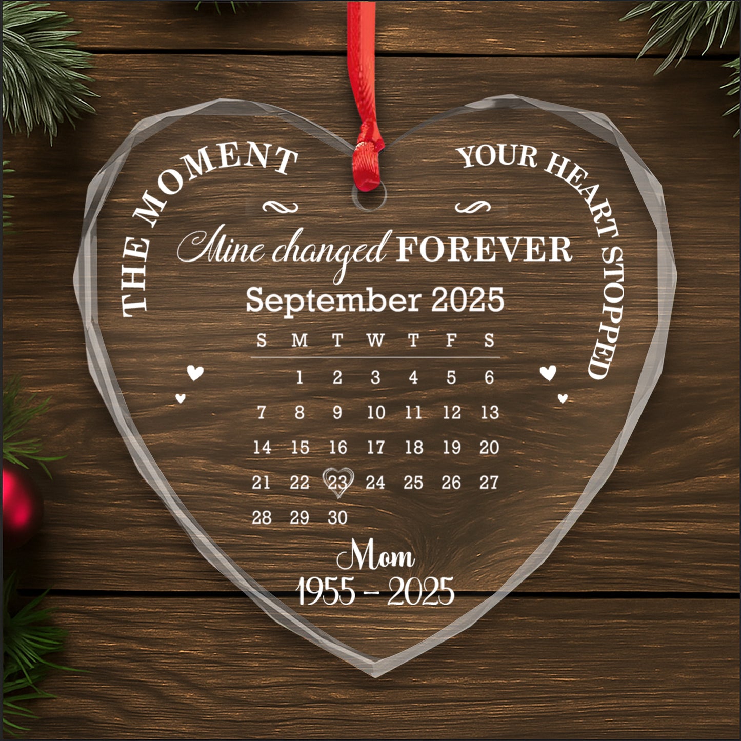 The Moment Your Heart Changed Forever, Heart Memorial