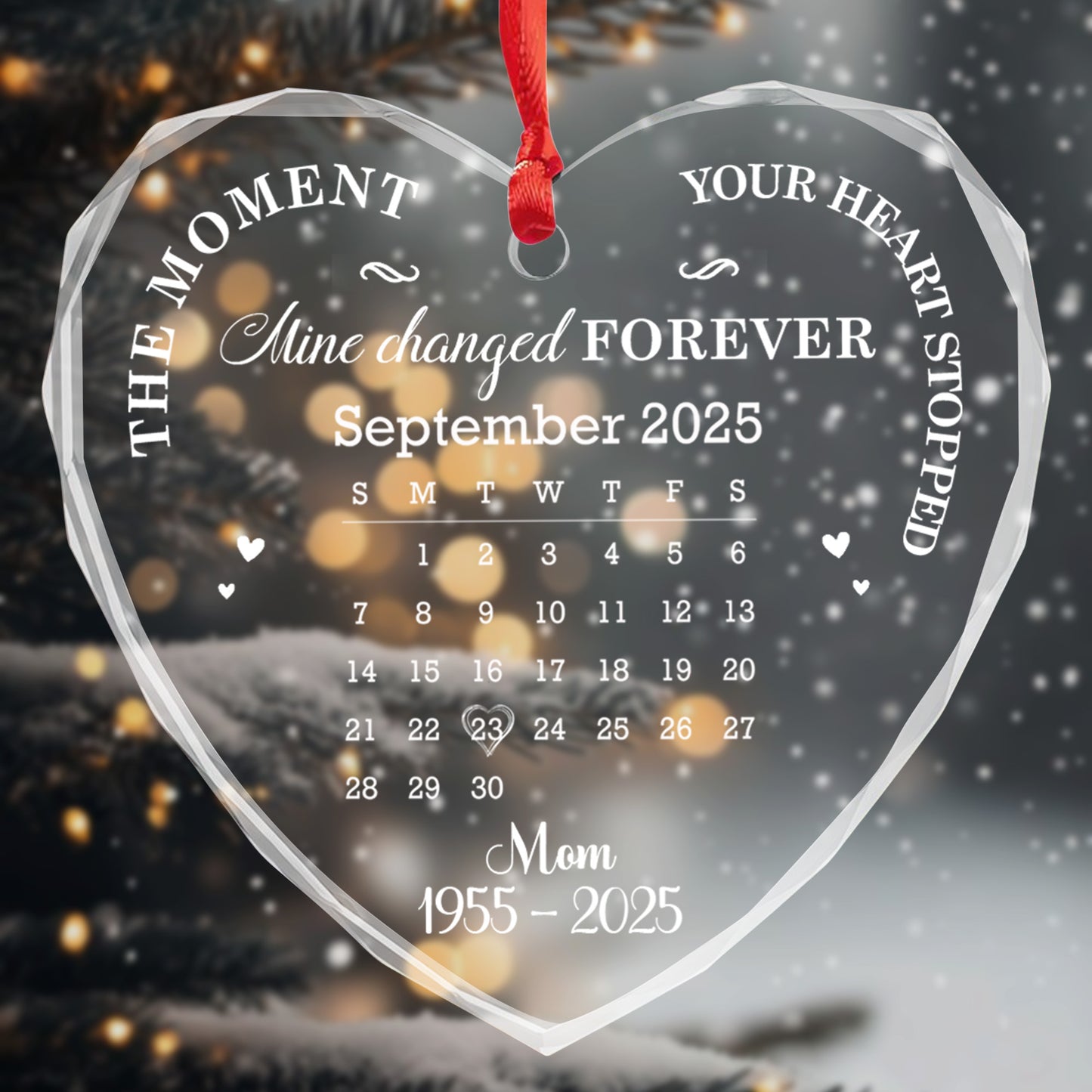 The Moment Your Heart Changed Forever, Heart Memorial