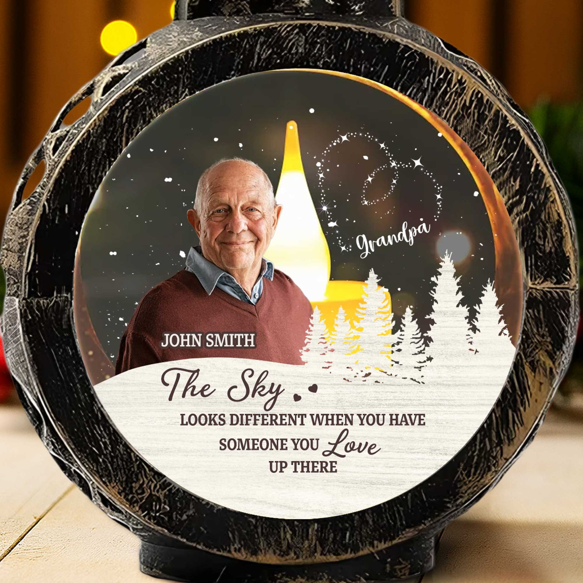 The Sky Looks Different With Stars And Trees