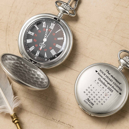 The Moment Your Heart Stopped, Calendar Heart Design