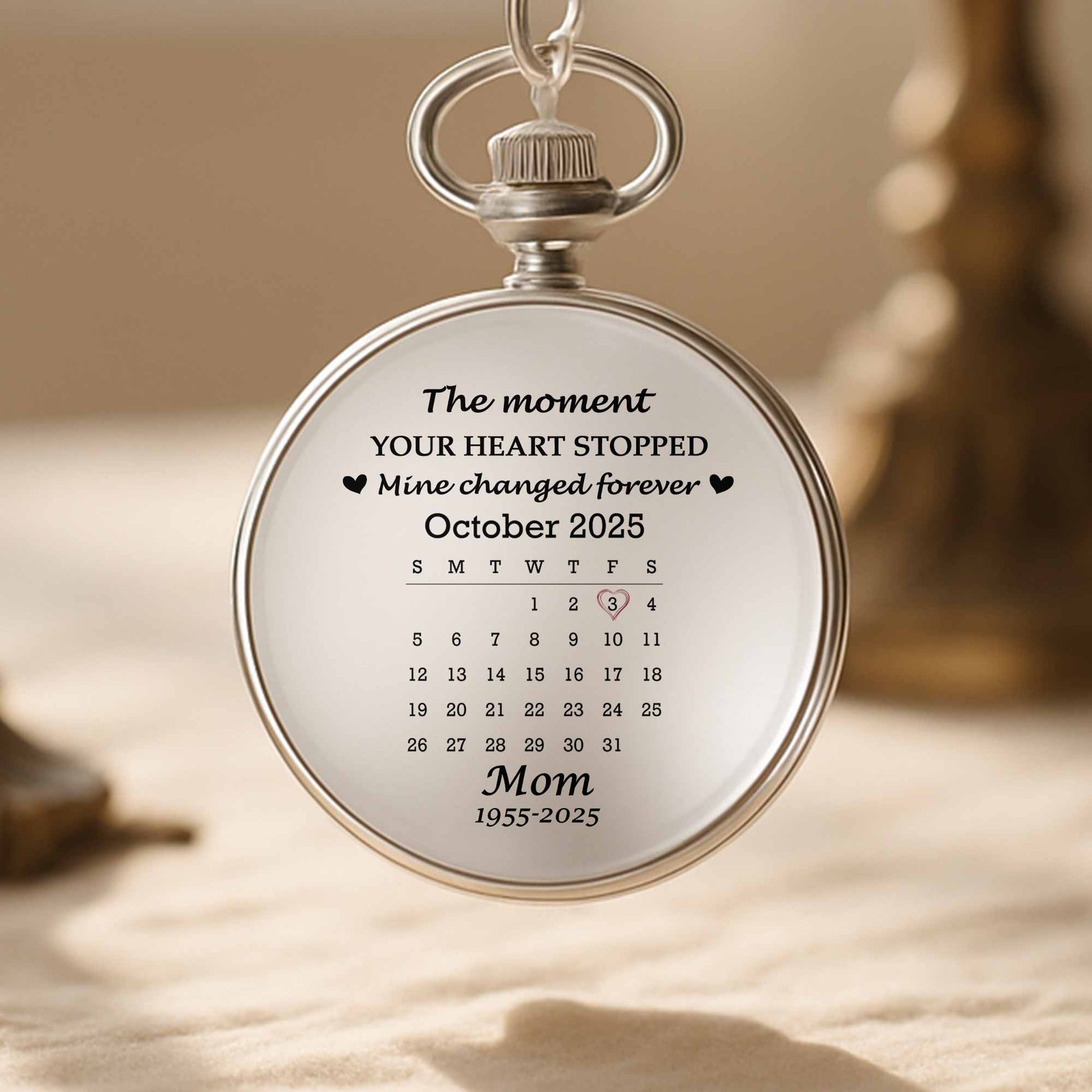 The Moment Your Heart Stopped, Calendar Heart Design