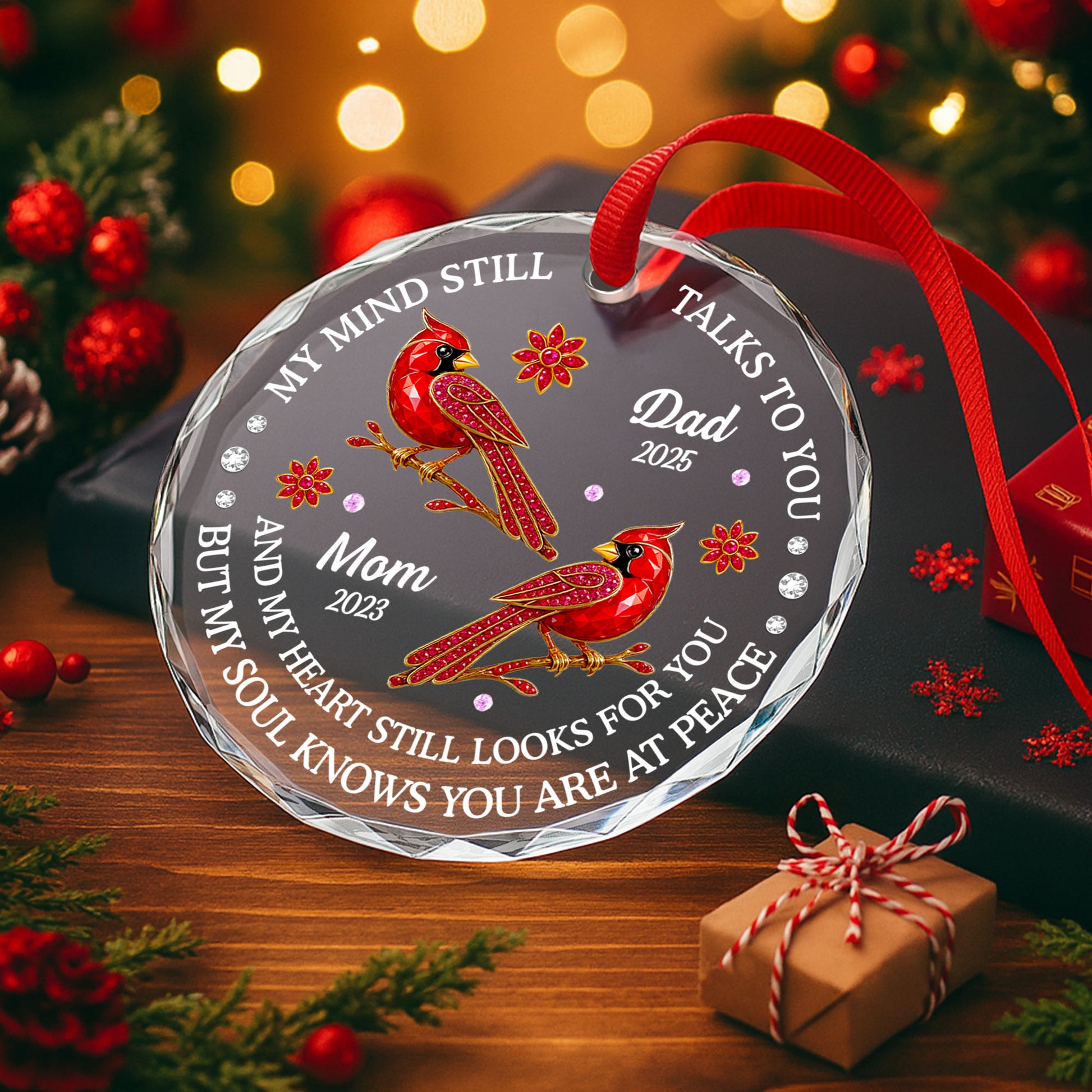 My Mind Still Talks To You, Cardinals And Flowers Design