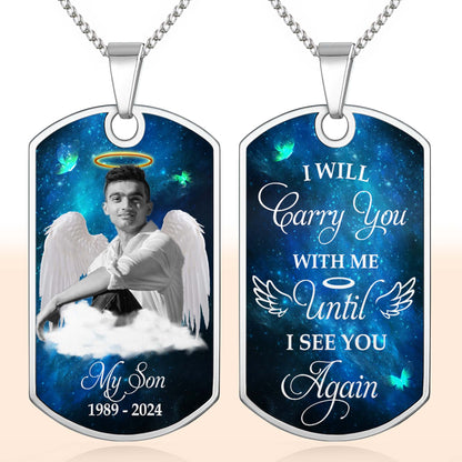 I Will Carry You With Me, Angel Wings And Halo