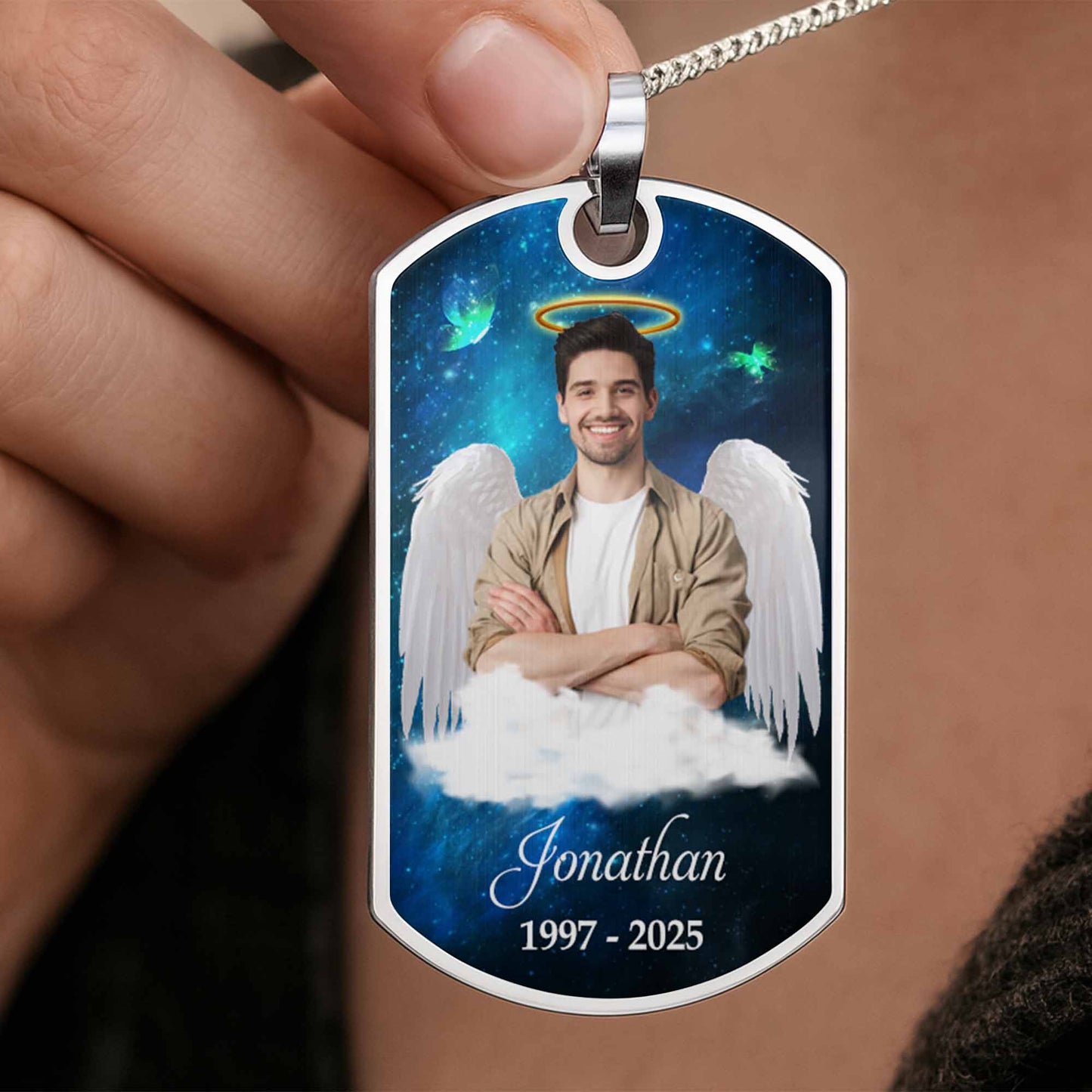 I Will Carry You With Me, Angel Wings And Halo