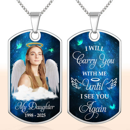 I Will Carry You With Me, Angel Wings And Halo