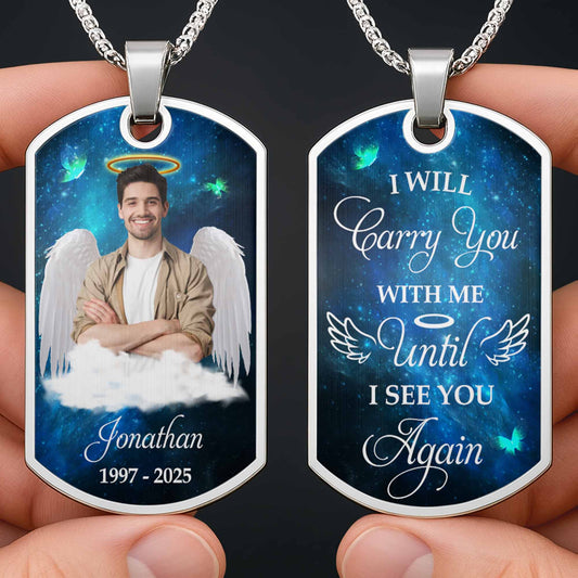 I Will Carry You With Me, Angel Wings And Halo