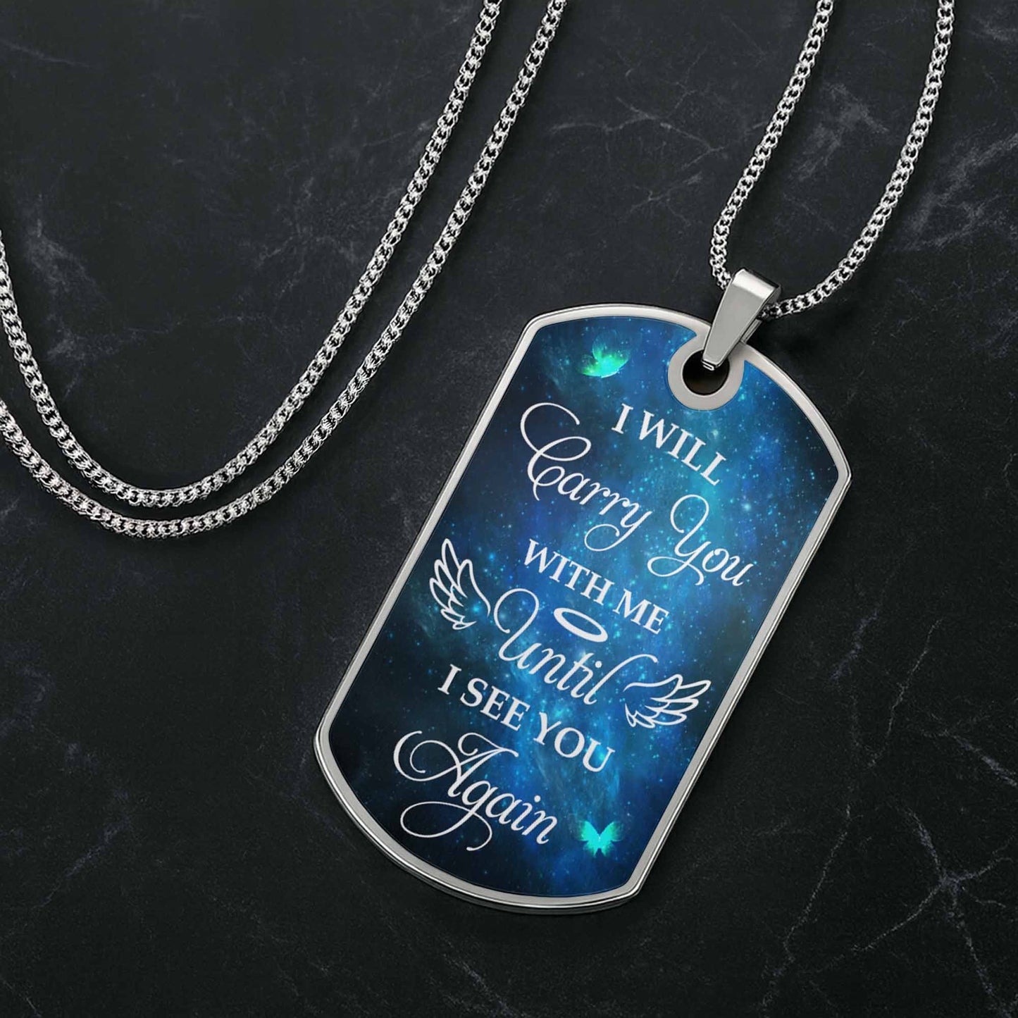 I Will Carry You With Me, Angel Wings And Halo