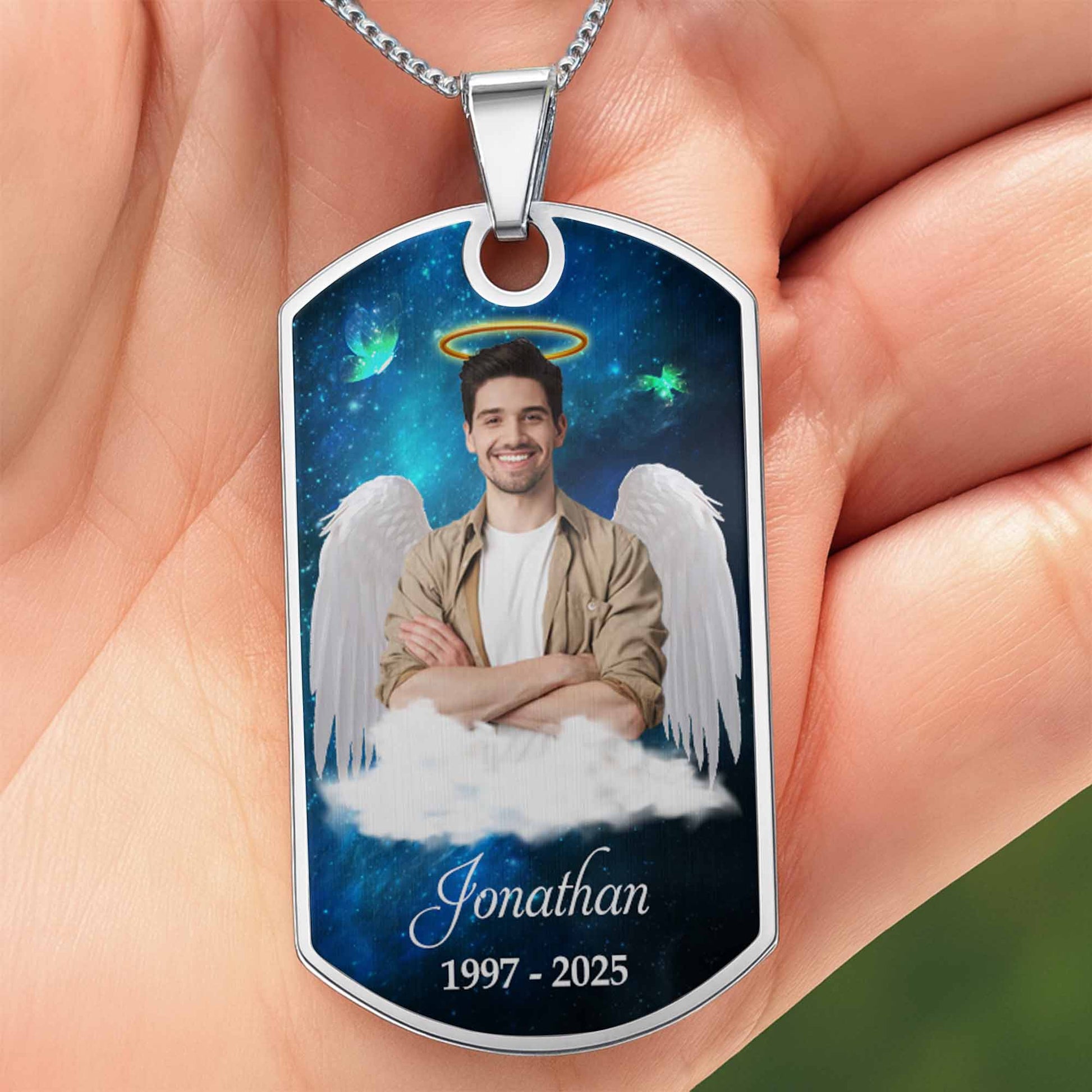 I Will Carry You With Me, Angel Wings And Halo