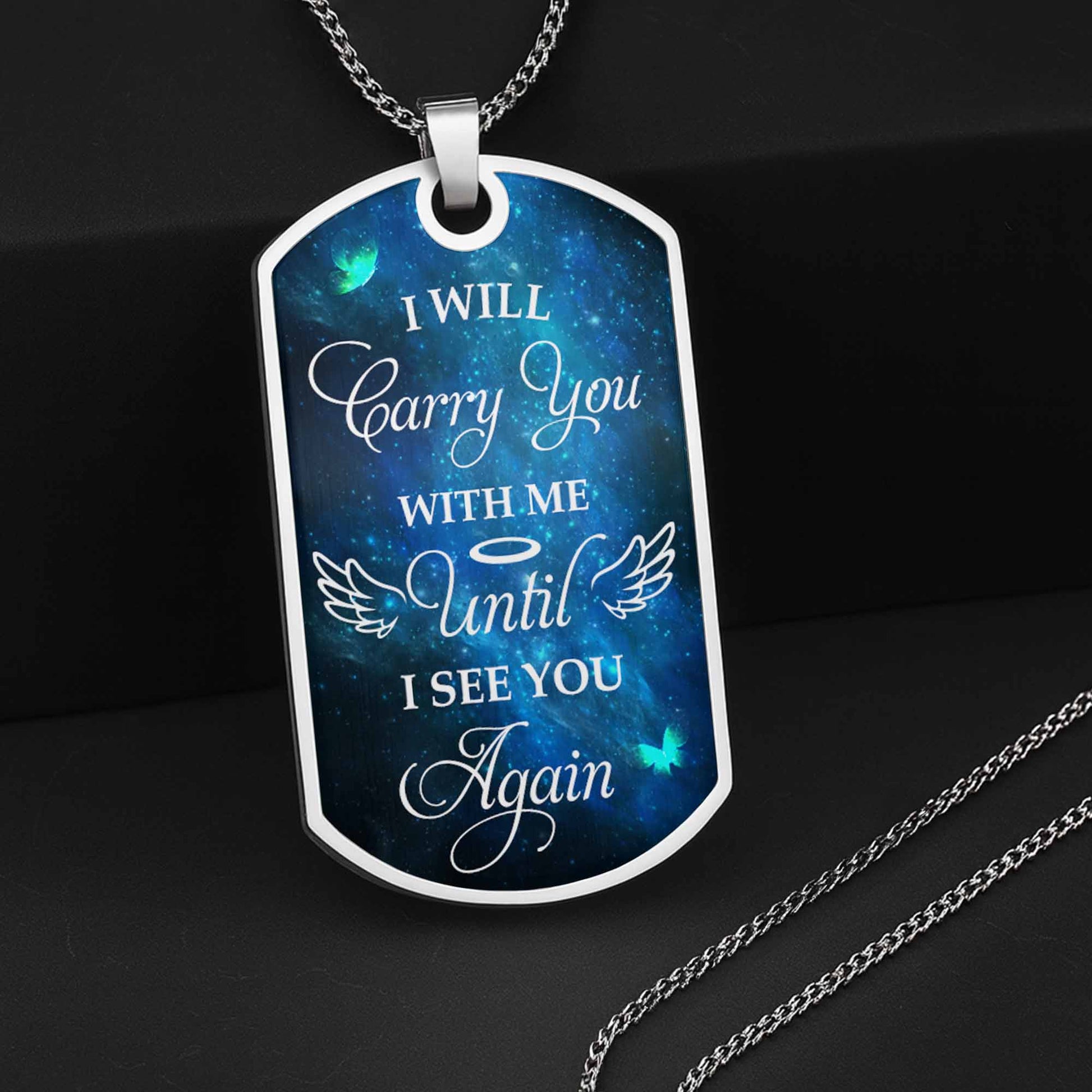 I Will Carry You With Me, Angel Wings And Halo