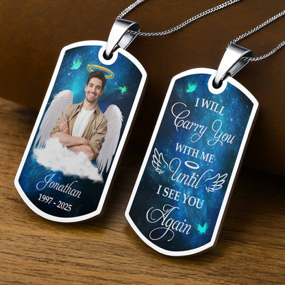 I Will Carry You With Me, Angel Wings And Halo