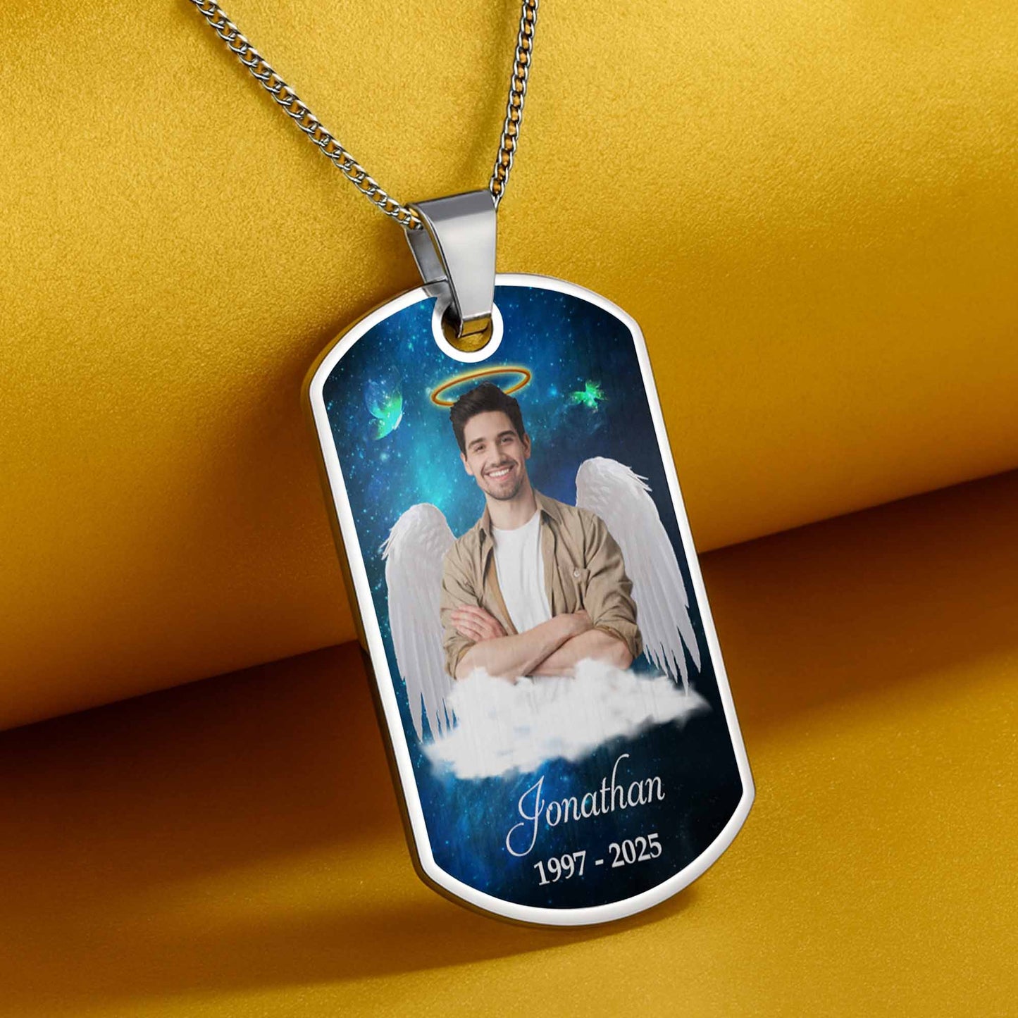 I Will Carry You With Me, Angel Wings And Halo