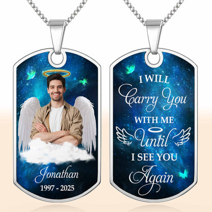 I Will Carry You With Me, Angel Wings And Halo