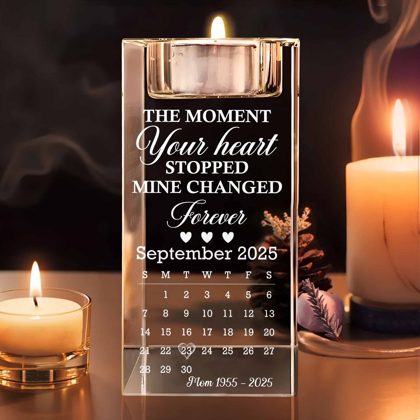 The Moment Your Heart Stopped, Mine Changed Forever, Calendar, Heart